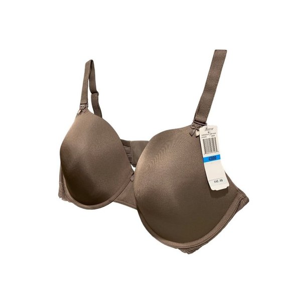 42DDD Paramour Gorgeous Contour New Paddded Underwire Bra Mink Brown 255455 - Picture 8 of 11